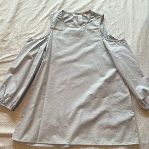 Tibi cold shoulder blouse 0